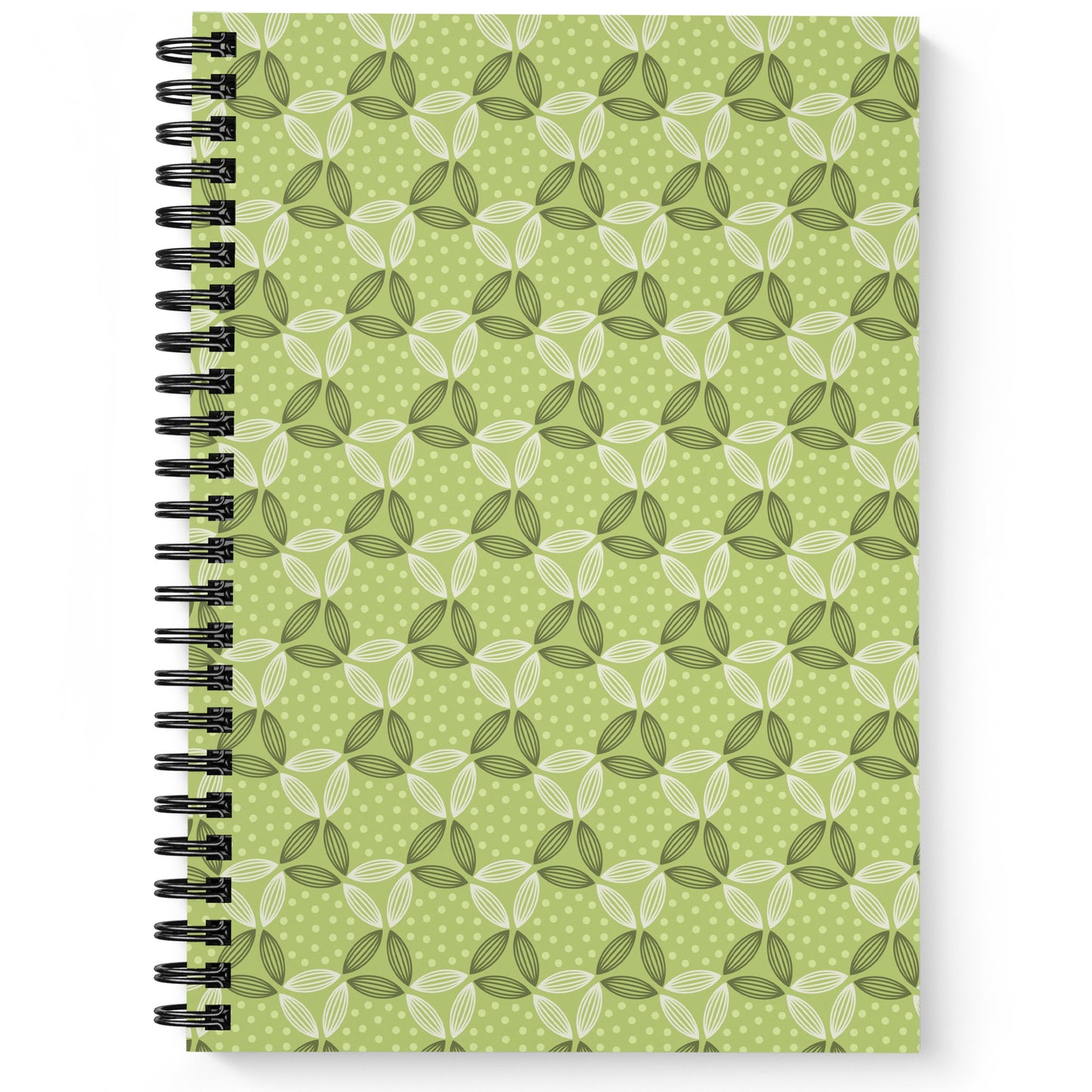 A5 Diary | Design: Green Pattern