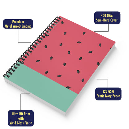 A5 Diary | Design: Watermelon