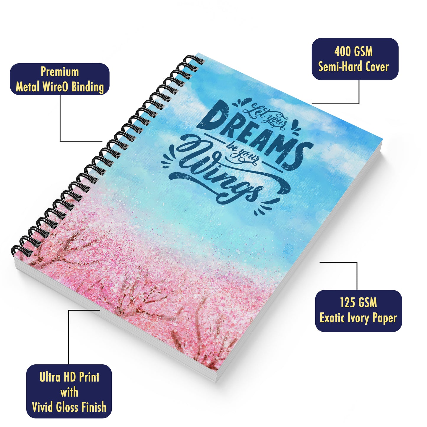 A5 Diary | Design: Dream Wings