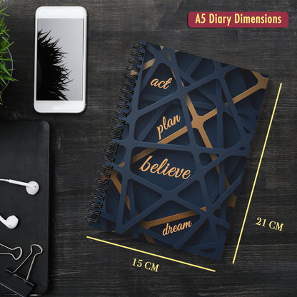 A5 Diary | Design: Motivation