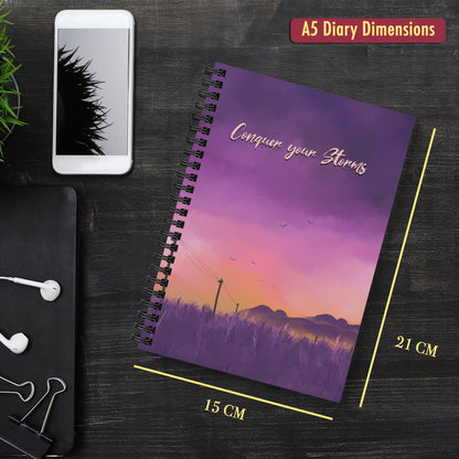 A5 Diary | Design: Conquer Your Storm