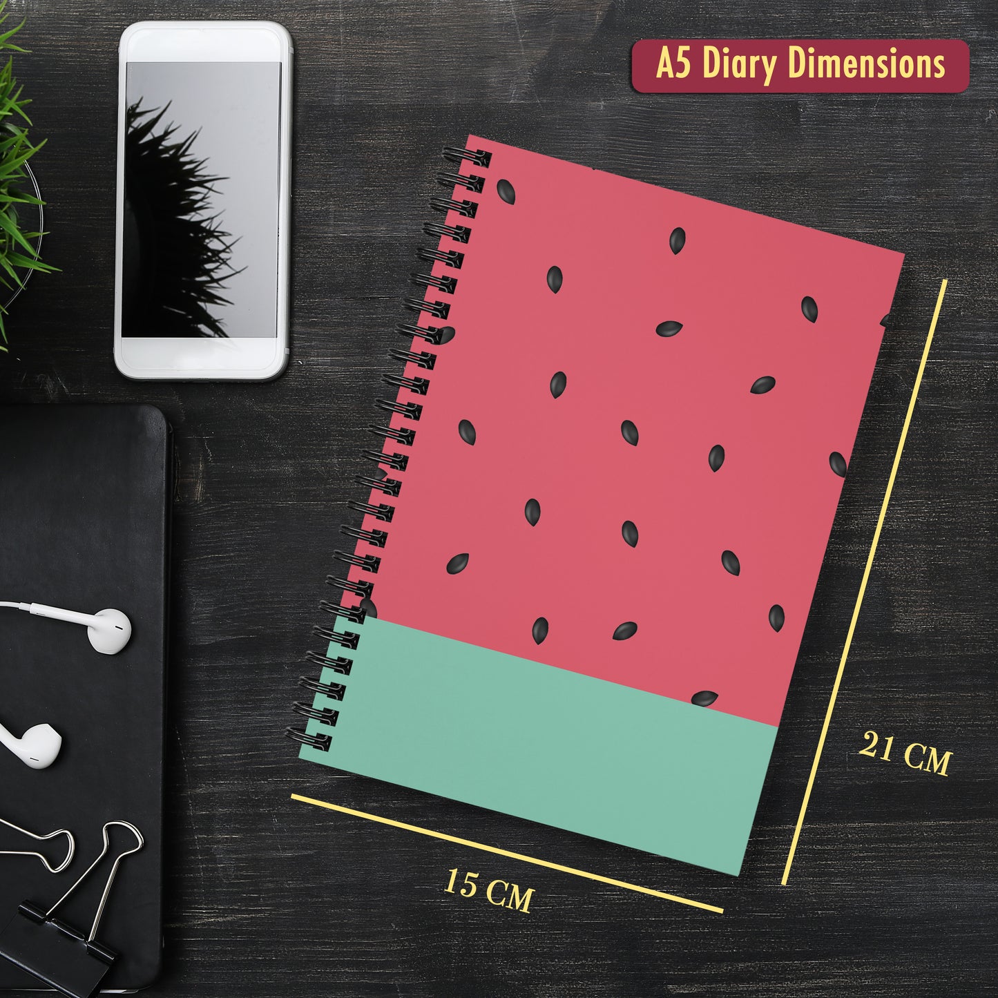 A5 Diary | Design: Watermelon