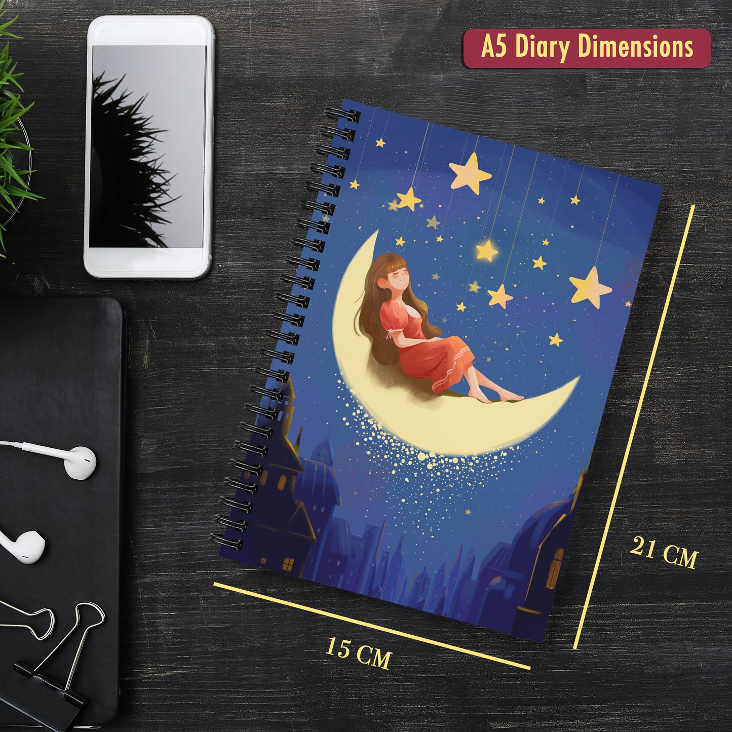 A5 Diary | Design: Sleeping Princess